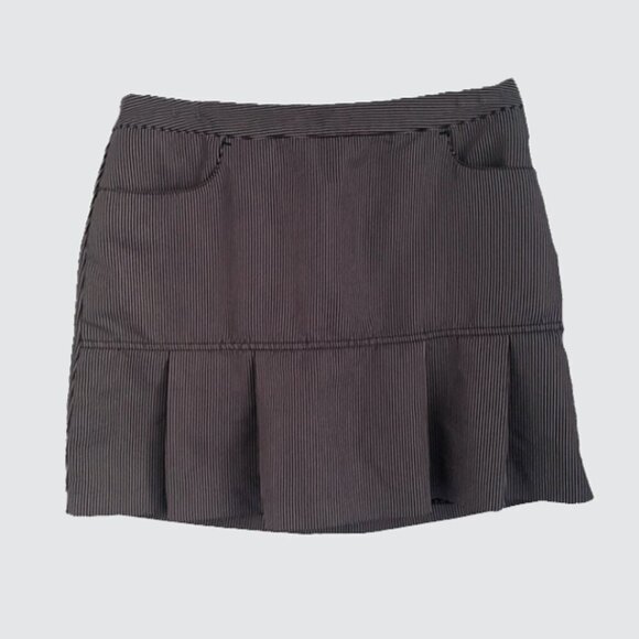 Adidas Striped Pleated Tennis Skirt - Picture 1 of 6